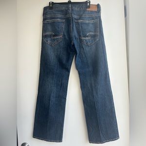 Men's Silver jeans Zac relaxed straight 31 X 30 in indigo